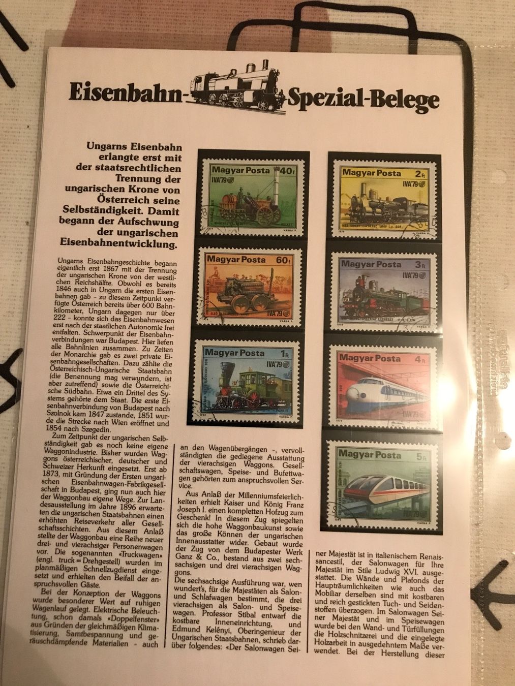 Tutti i francobolli: 13 Belege - Eisenbahn Spezial - diverse Länder – Usato da St. Gallen venduto da Setin