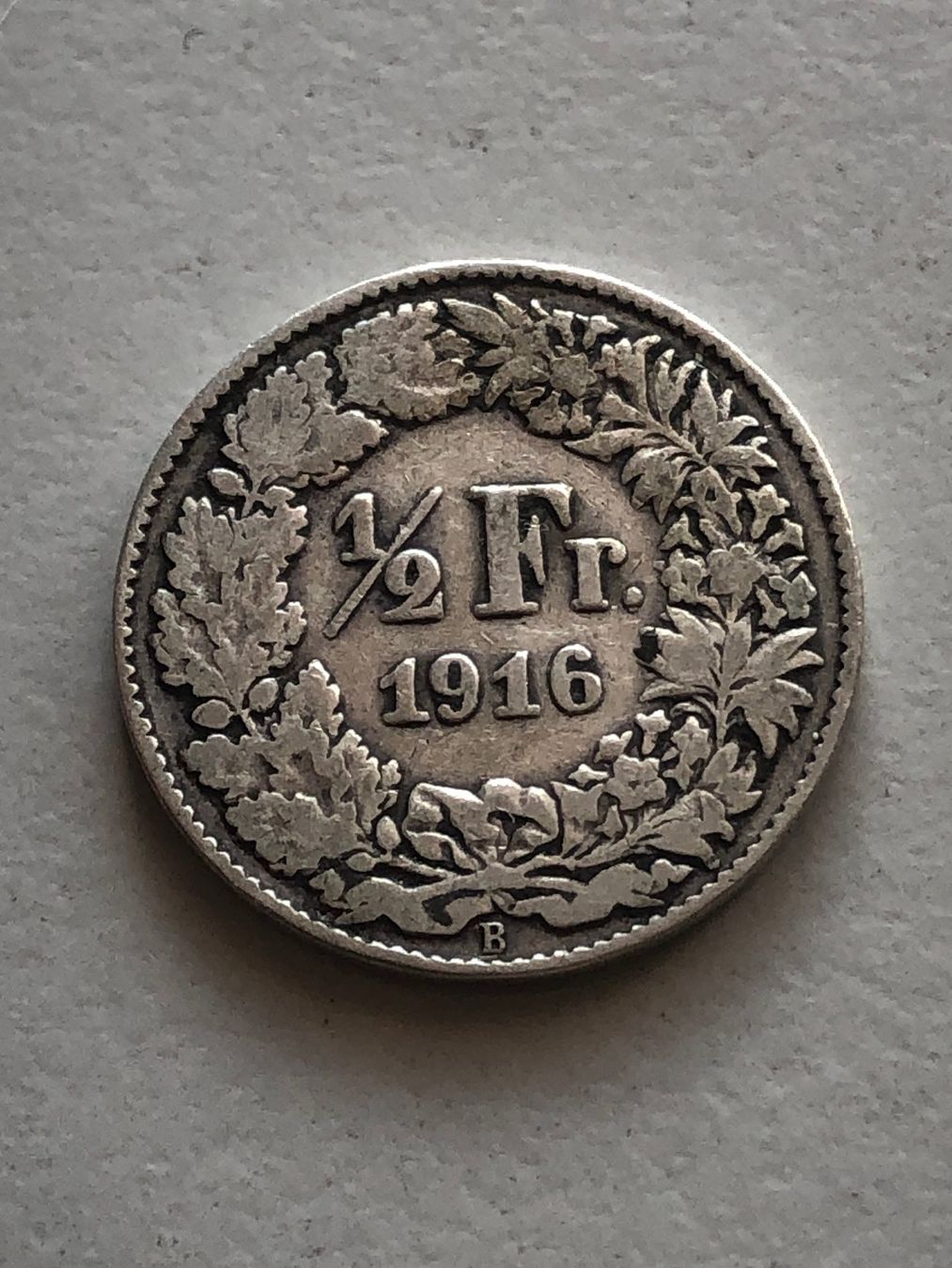 Tutti le monete: 50 Rp. 1916 – Usato da Schötz venduto da Odpa