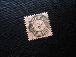 Baden  Mi 15b  9Kr (gelbbraun) 1862  Mi 320 €