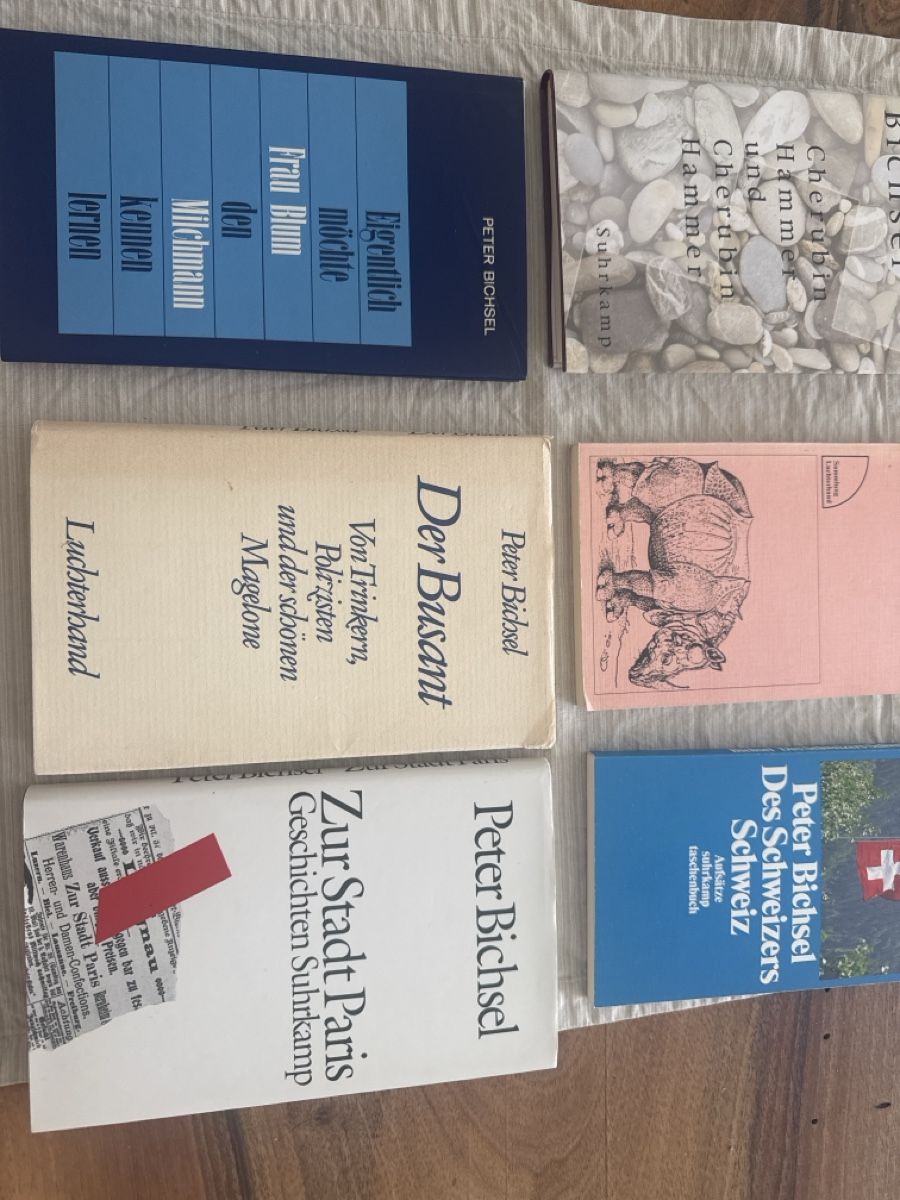 Libri: Peter Bichsel: Diverse Buecher. Ein Exemplar signiert – Usato da Solothurn venduto da Alex702 1
