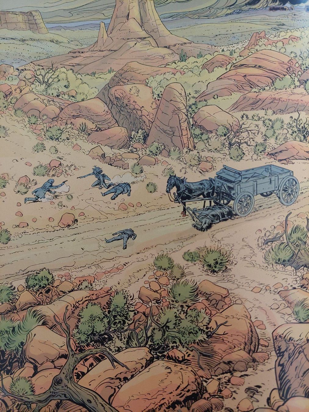 Fumetti: Marshal Blueberry T.3 Frontière Sanglante EO 2000 TBE – Usato da Genève venduto da Blu_BD 3