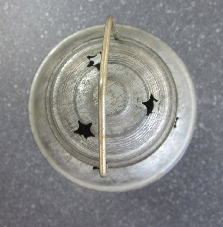 Lanternes: Metall-Windlicht, Laterne, Teelichthalter , Blech/Glas – D'occasion à Bischofszell par raika 6