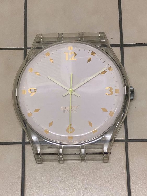 Swatch Maxi Wanduhr - R.S.V.P. MGK129 - 1991 - Prototyp ? (Gebraucht ...
