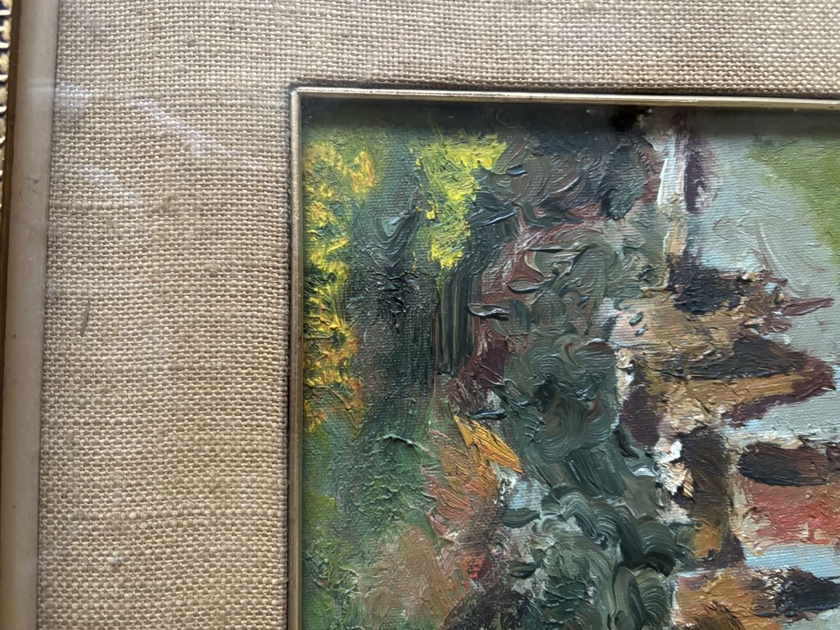 Tableaux: Tableau huile Estavayer – D'occasion à Estavayer-le-Lac par bde_mc5x 1