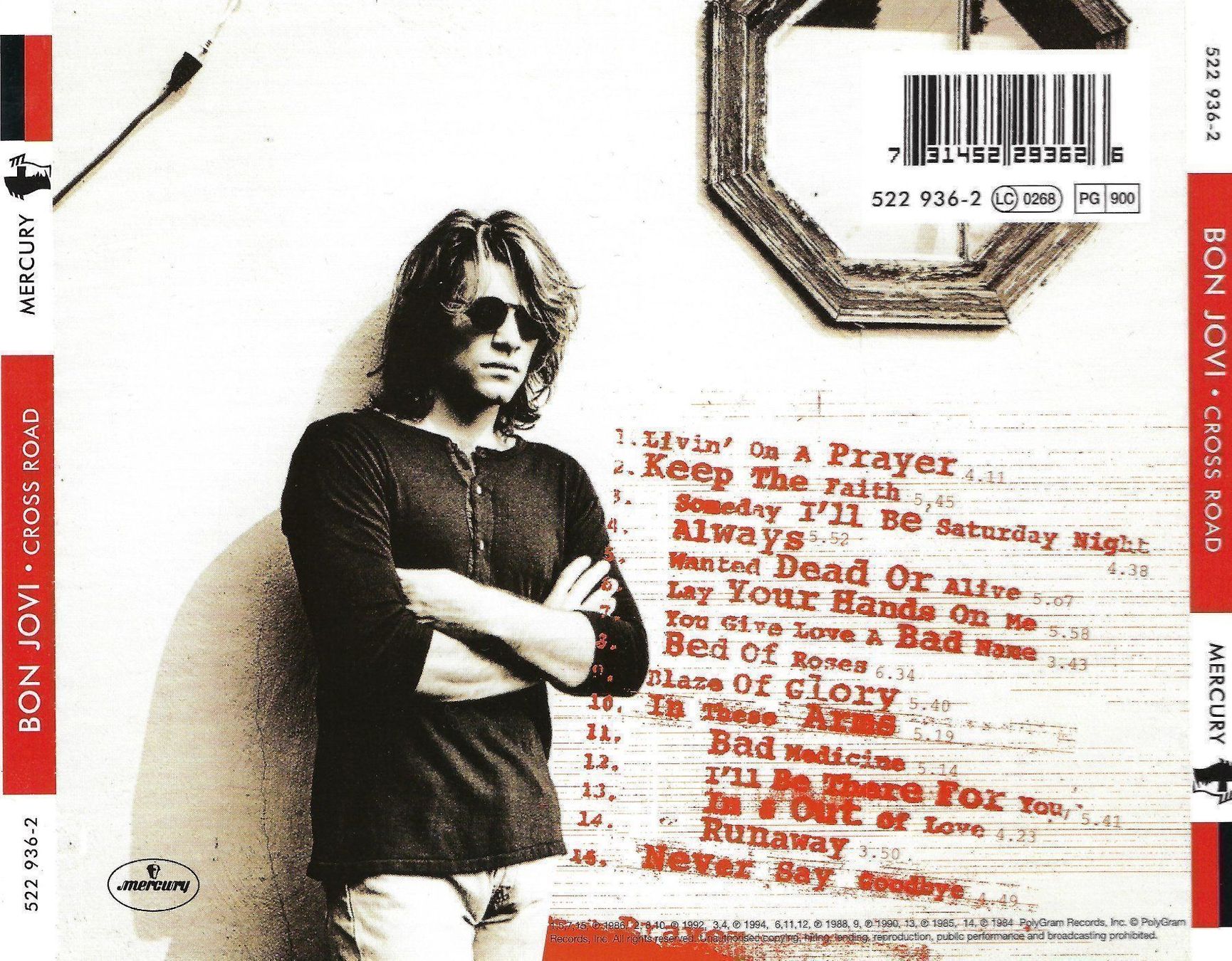 CDs: CD: BON JOVI - Crossroad – D'occasion à Rotkreuz par groeli69 1
