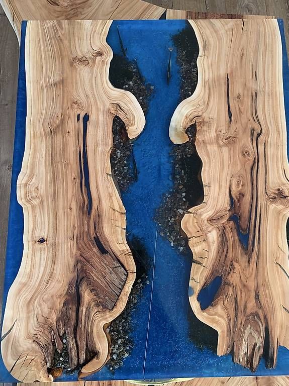 Tavoli: Epoxi Tisch mit Kirschbaum Holz  – Usato da Kölliken venduto da matter.m