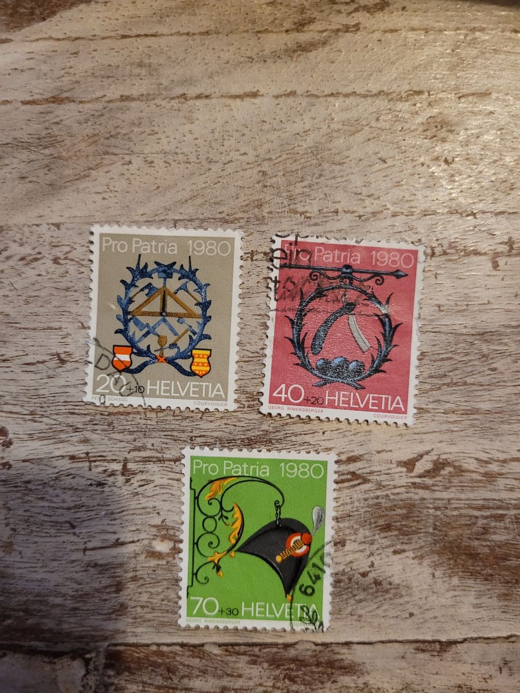 Tutti i francobolli: Pro Patria 1980 – Usato da Inwil venduto da Flower2325
