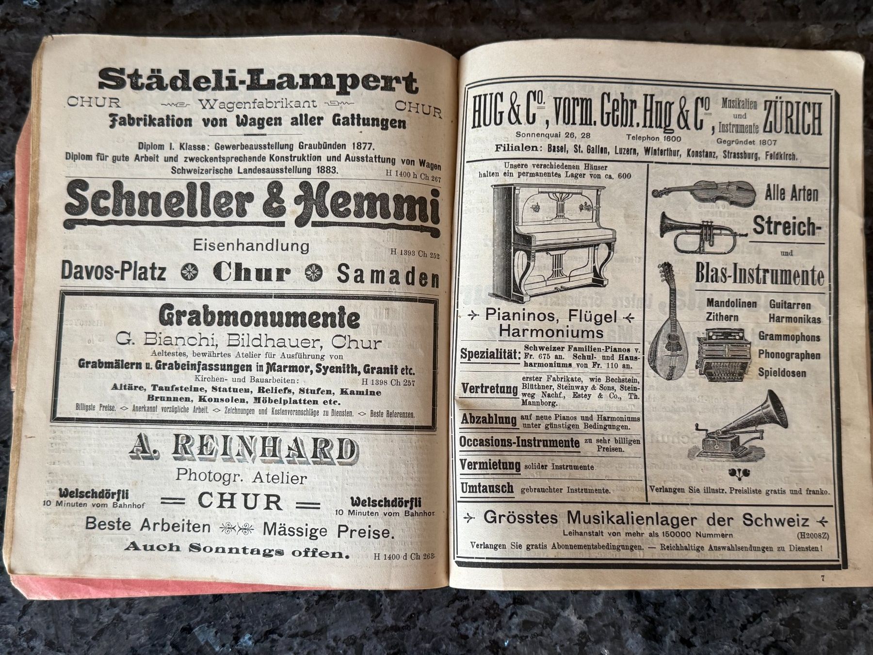 Bücher: Bündner Kalender 1907 – Gebraucht aus Jenaz von Sandrobordoli 4