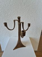 Schöner, massiver Bronze Kerzenständer 2580 gr.