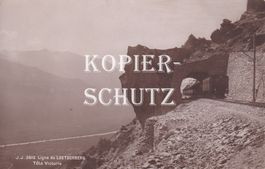 Lötschberg-Bahn bei der Tête Victoria /bc