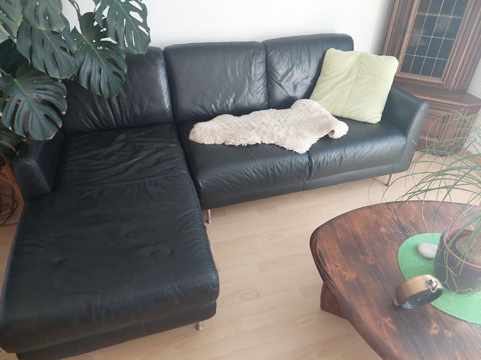 Sofas: kleines Ledersofa – D'occasion à Henau par BMCShorty