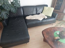 kleines Ledersofa
