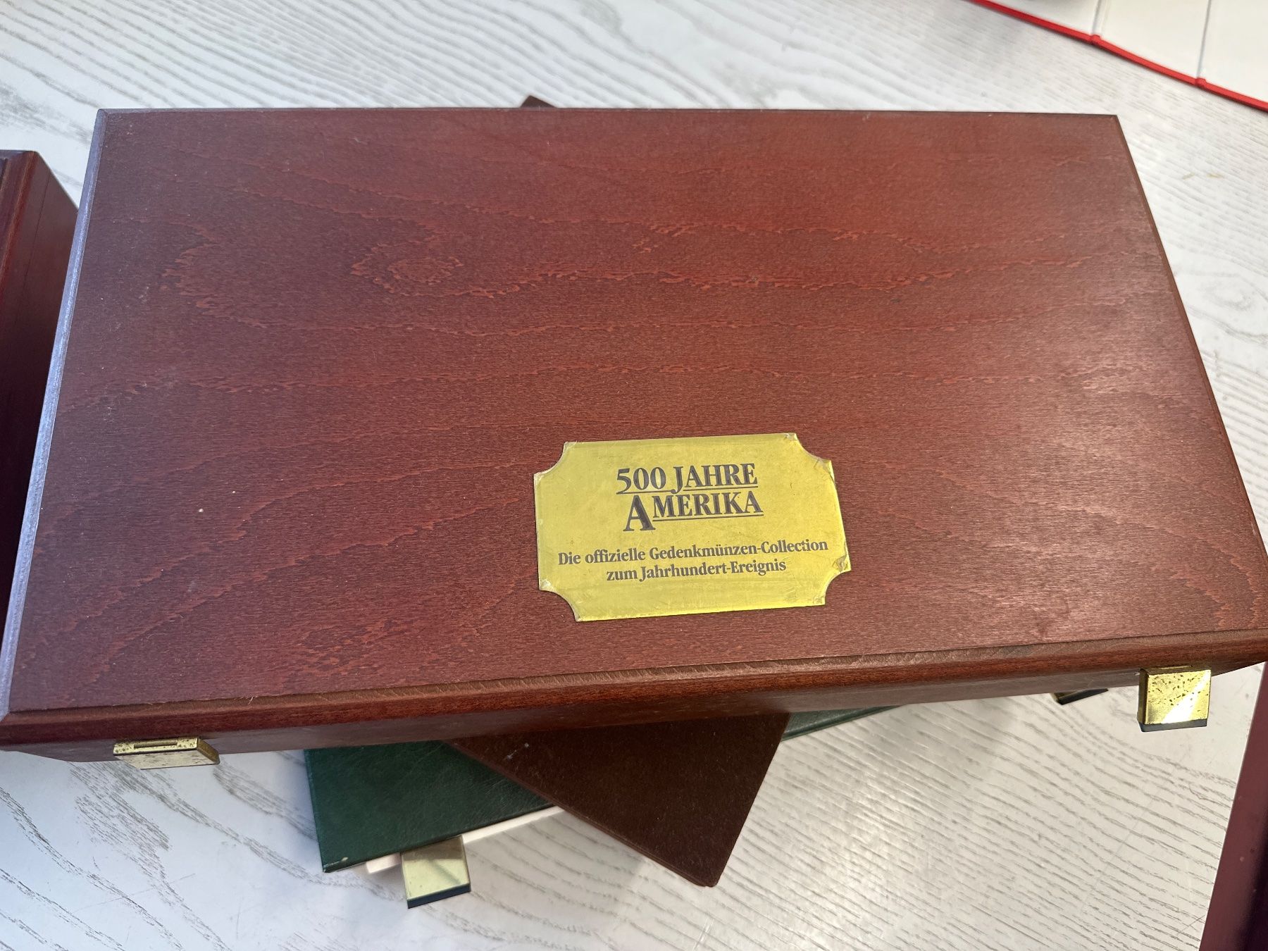 Alben: 4 versch. Münzenboxen – Gebraucht aus Herisau von herau 4