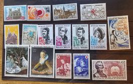 FRANCE timbres neufs ** ~1972