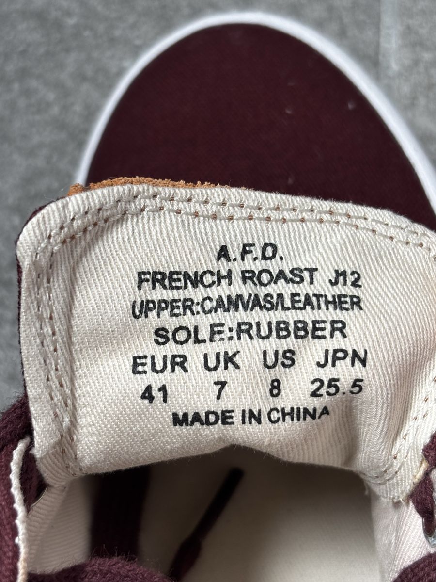 Scarpe da uomo: Pointer Turnschuhe Weinrot Gr. 41 wie neu Sommer Freizeitsch – Usato da Zürich venduto da talys 4
