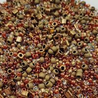 TOHO Perlenmix – Ocker-Bronze-Mix (TX-01-3205)