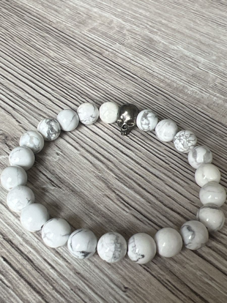 Bracciali & Braccialetti: Armband Perlen mit Totenkopf  – Nuovo (secondo la descrizione) da Villmergen venduto da Elcus7 2
