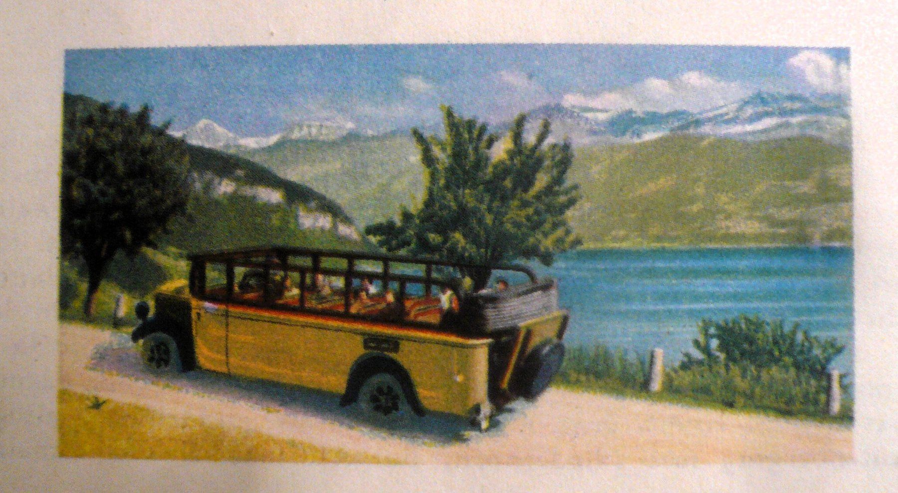 Cartoline postali: WerbeProspekt SIGRISWIL um 1930 mit PostAuto – Usato da Oberhofen am Thunersee venduto da luuping99 3