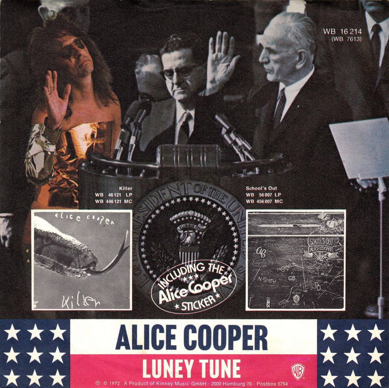 Dischi in vinile: Alice Cooper Vinyl Single von 1972 – Usato da Volketswil venduto da Abcrecords 1