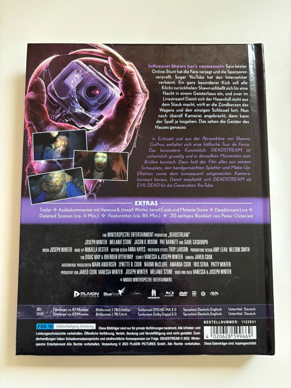 Tous les DVDs: DEAD STREAM - Mediabook - Found Footage – D'occasion à Luzern par cole.trickle 1