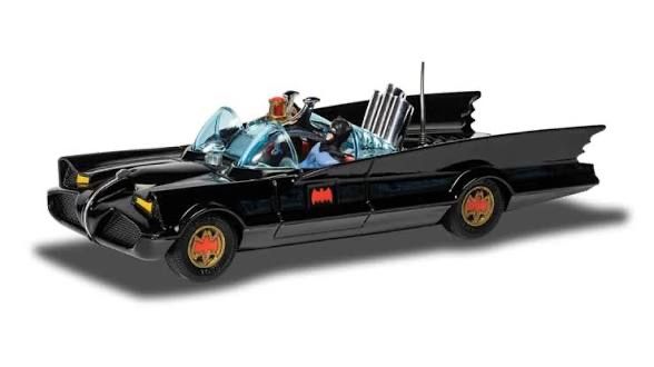 Corgi Toys Modellini d'auto: BATMOBILE mit Batman und Robin 1:46 CORGI – Nuovo e nell'imballaggio originale da Suhr venduto da Moebelsiralfred 1