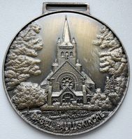 Grosse Basel Pauluskirche Medaille Basel Schweiz Tony Müller