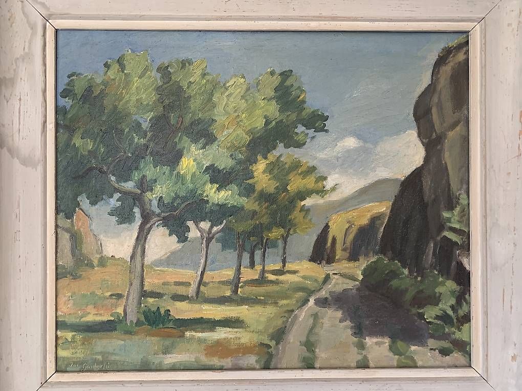 Dipinti: Joseph GAUTSCHI (1900-1977) – Usato da Montreux venduto da Barber_Swiss_Vintage 2