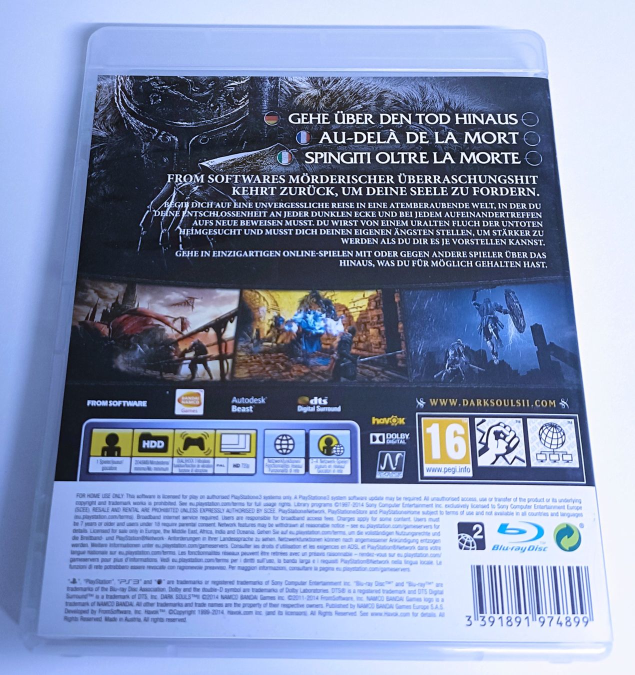 Sony Giochi: Dark Souls 2 | PS3 – Usato da Köniz venduto da Gamecollect 2