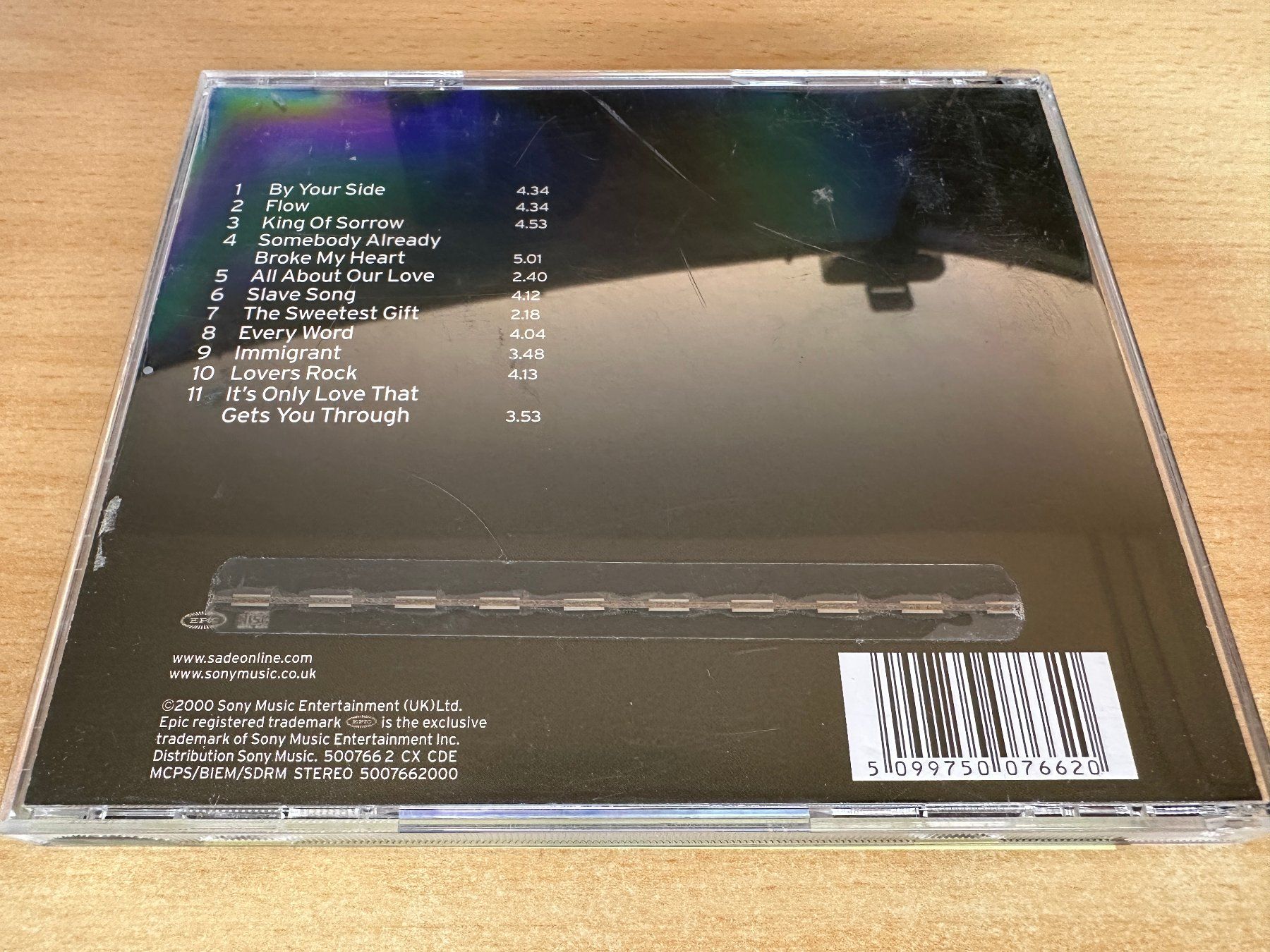 CD: S7 Sade – Lovers Rock – Usato da Rikon im Tösstal venduto da Alpenmutz 1