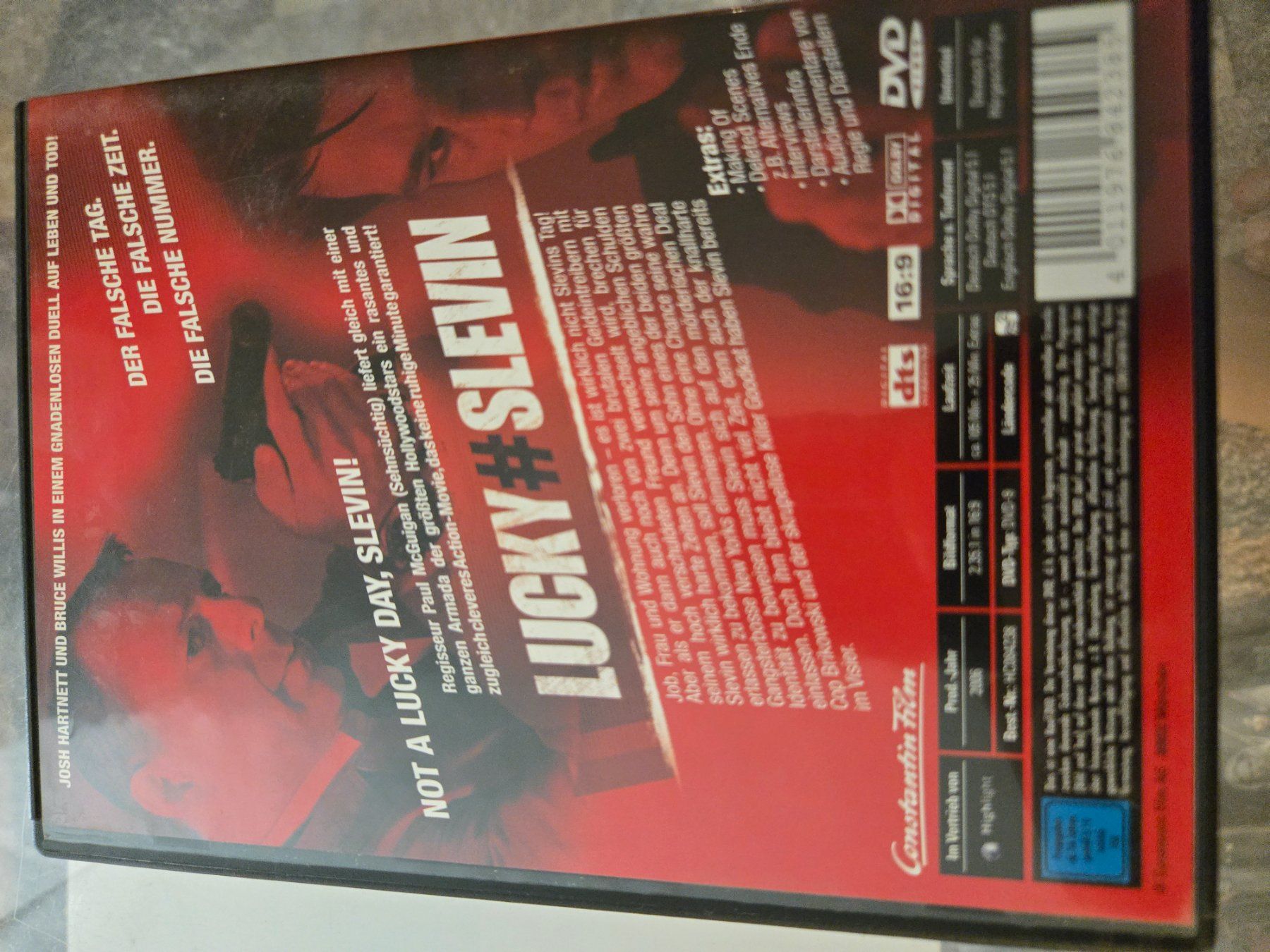 Tutti i DVDs: Lucky Slevin DVD – Usato da Bussigny venduto da Kfdlt 1