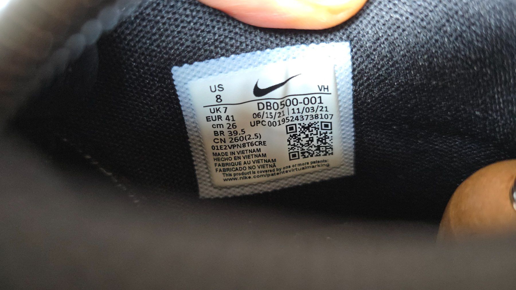 Nike Scarpe da uomo: Nike Dunk Low Scrap Black Gum EU 41 – Nuovo (secondo la descrizione) da Wallisellen venduto da theblacksheep 6