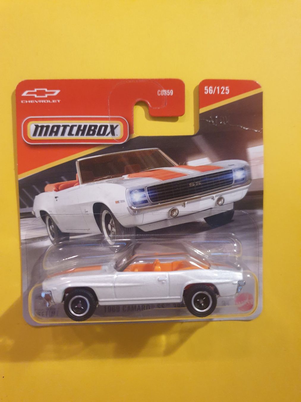 Matchbox Modellini d'auto: Matchbox 1969 CAMARO SS 396 – Nuovo e nell'imballaggio originale da Oftringen venduto da Rotor
