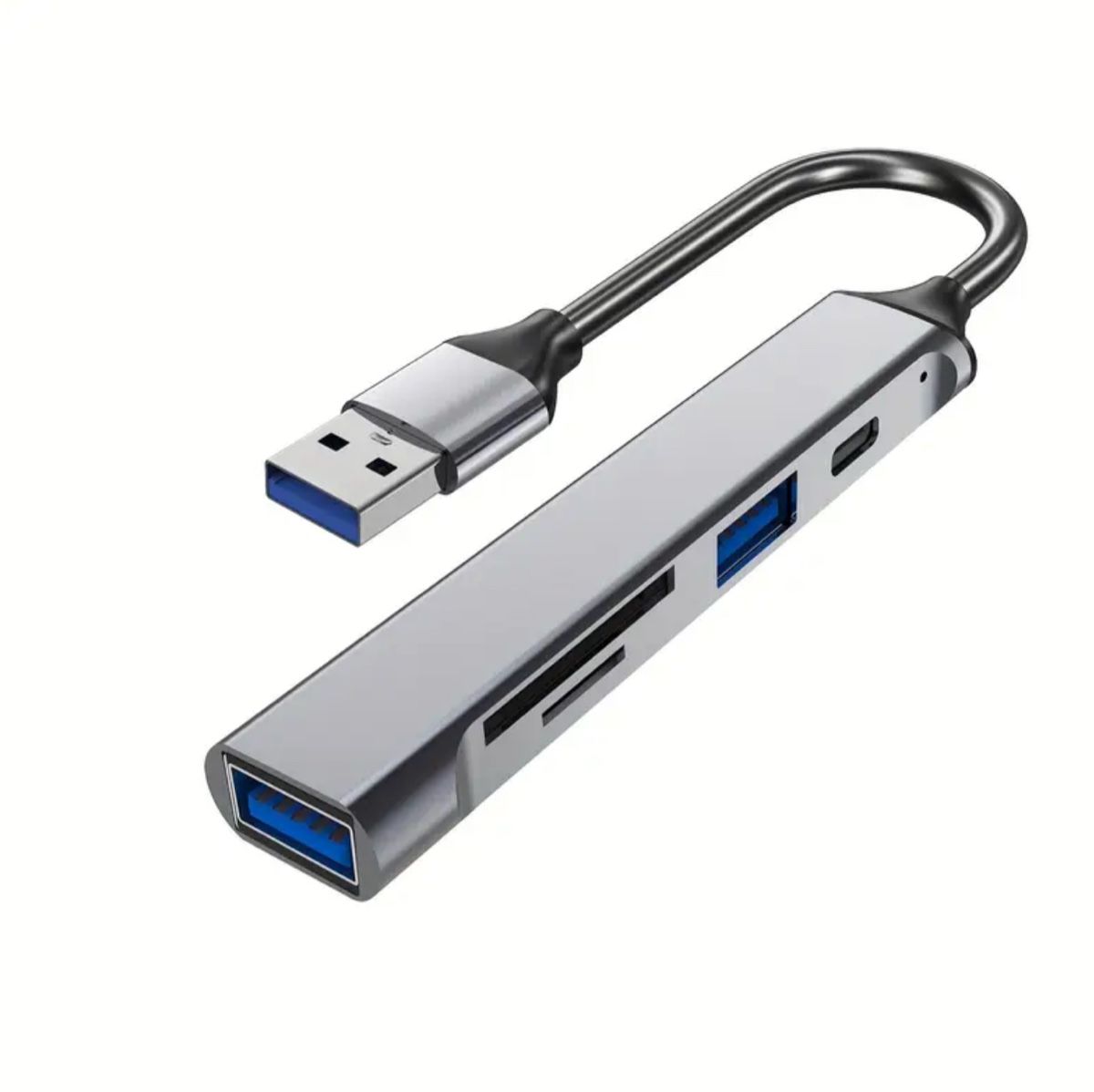 Hubs & Switches: Hub USB-C & USB 3.0 Multiport-Adapter – SD/TF, USB, Typ-C – Neu und originalverpackt aus Suhr von SchnapperCH 1