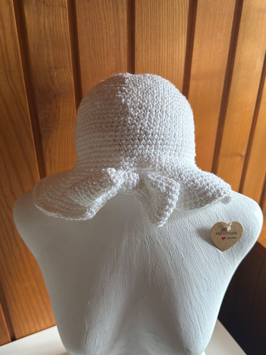 Copricapi, berretti & cappellini: HUT-VINTAGE-DAMEN-WEISS – Nuovo e nell'imballaggio originale da Meienried venduto da ManuelaBoutique 4