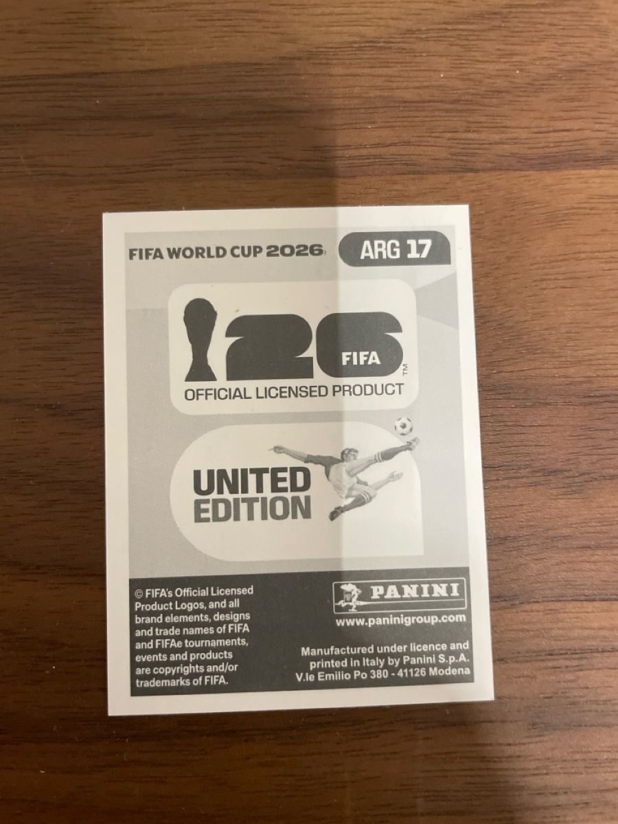 Panini Sammelbilder & Trading cards: Lionel Messi - Arg 17 – Neu (gemäss Beschreibung) aus Galgenen von Stefan780 1