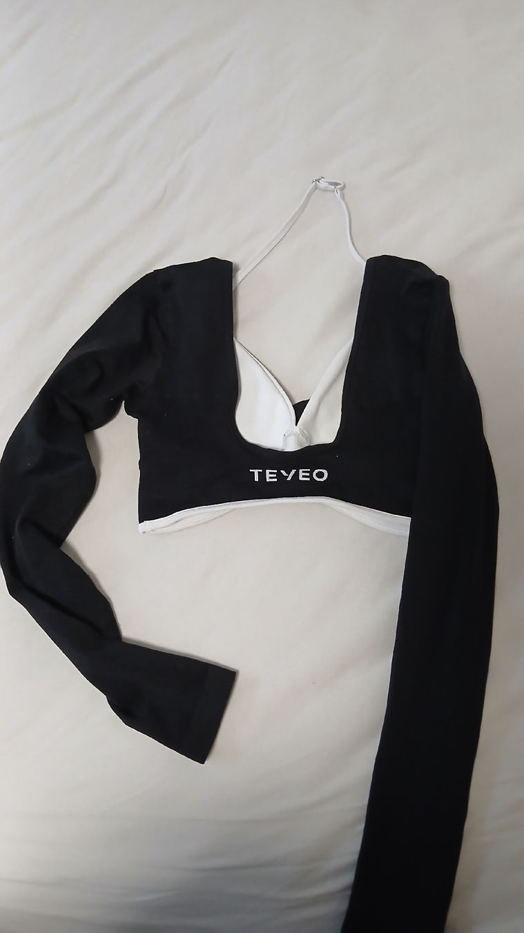 Teveo Top: Teveo Contrastline Top S – Nuovo (secondo la descrizione) da Weinfelden venduto da del_wp87 1