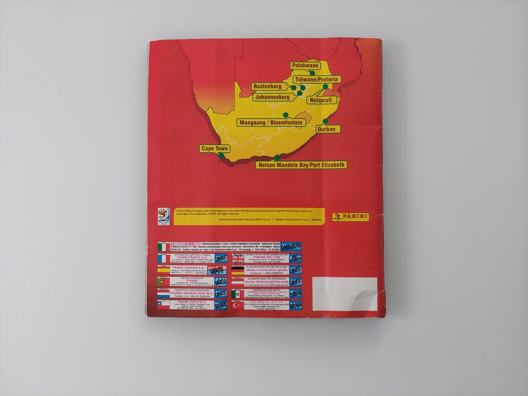 Panini Alben: Album Panini World Cup 2010 – Gebraucht aus Signy von oli_sn9g 1