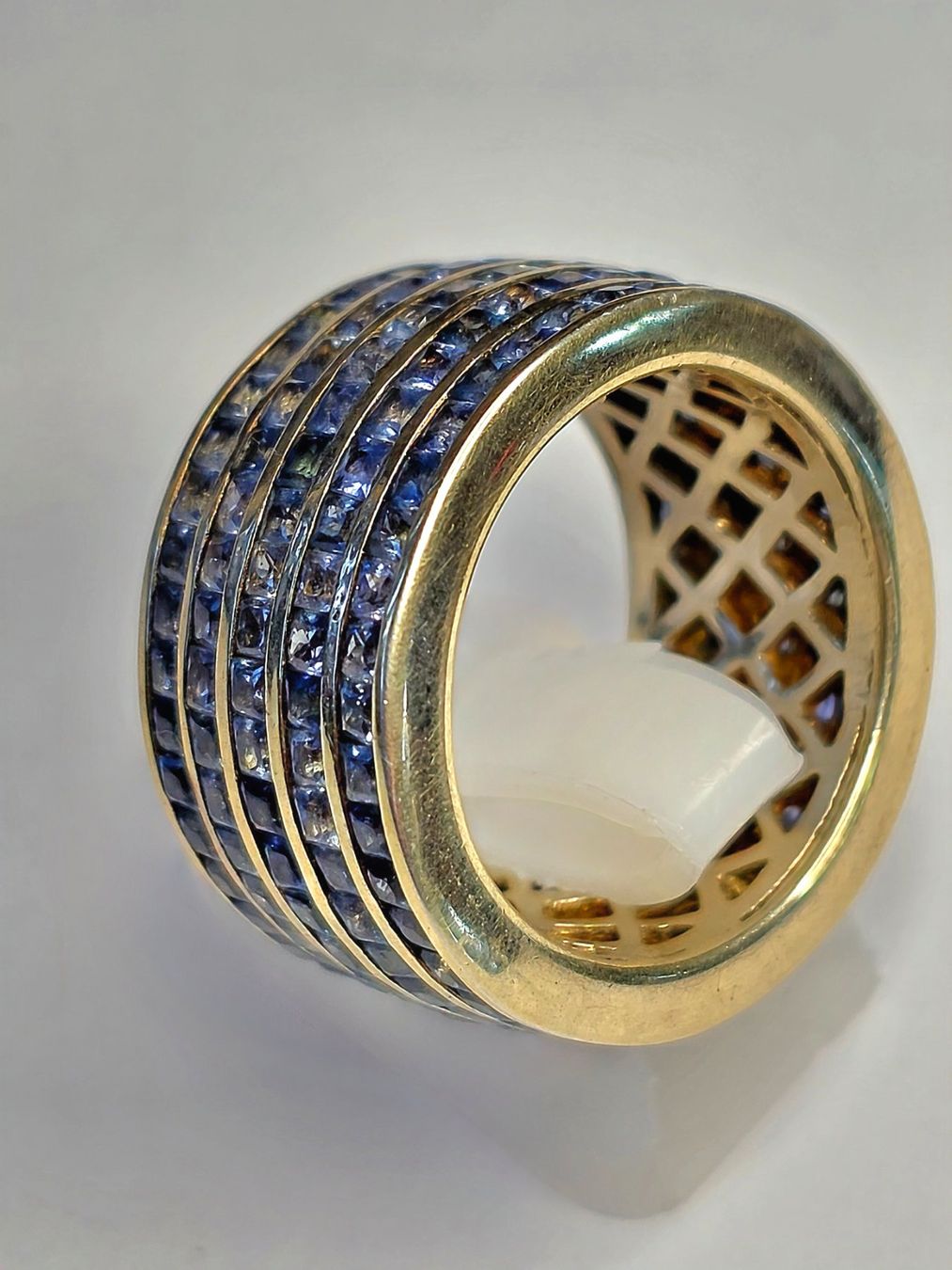 Anelli: Safir Ring – Nuovo (secondo la descrizione) da Zürich venduto da adriben 3
