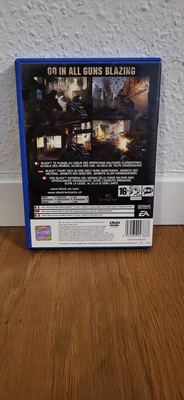 Sony Giochi: PS 2 - Black – Usato da Münsingen venduto da DigitaleSpielecke 1