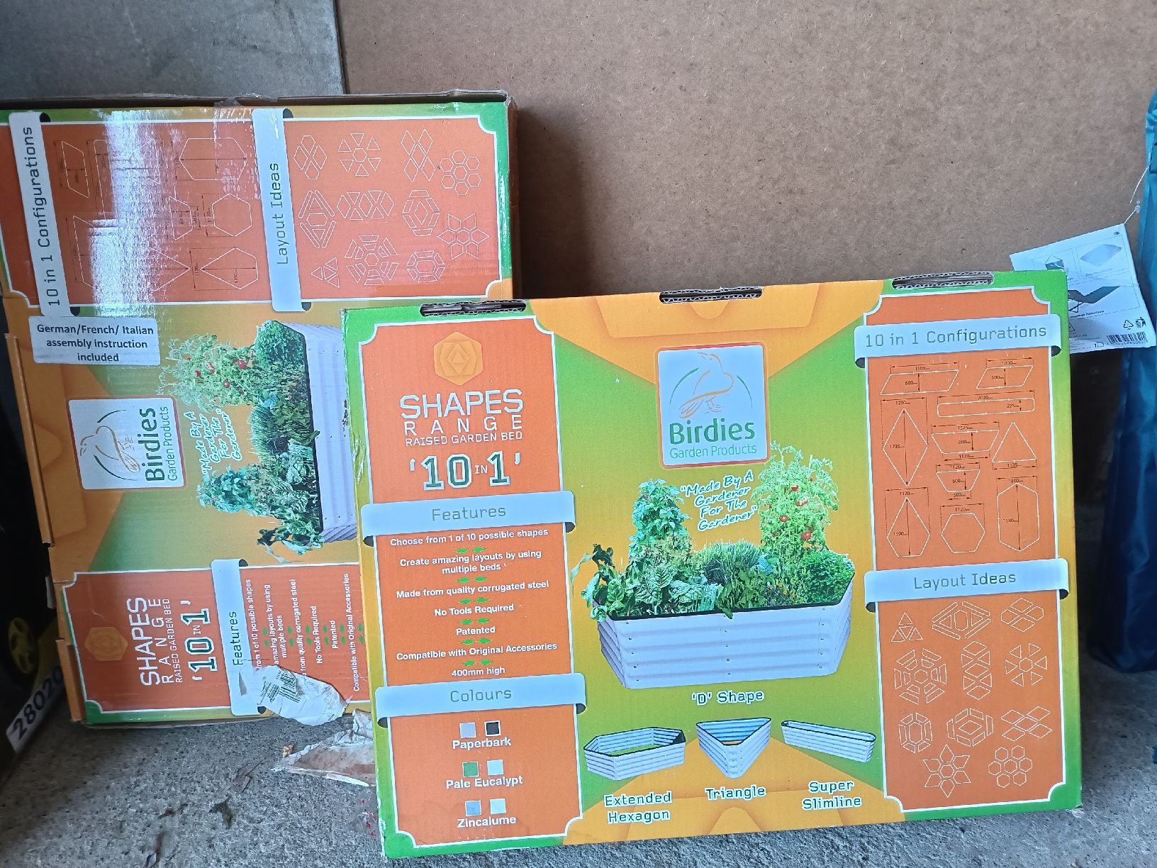 Box contenitori: Garten Hochbeet für Gemüse oder Blumen – Nuovo e nell'imballaggio originale da Unterkulm venduto da Sita013