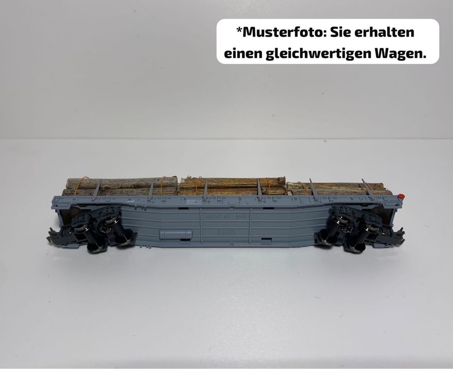 Kato Modelleisenbahnen: RhB Kato Rungenwagen Sonderanfertigung mit Echtem Bundholz – Neu (gemäss Beschreibung) aus Neuenegg von Mazdanier 4