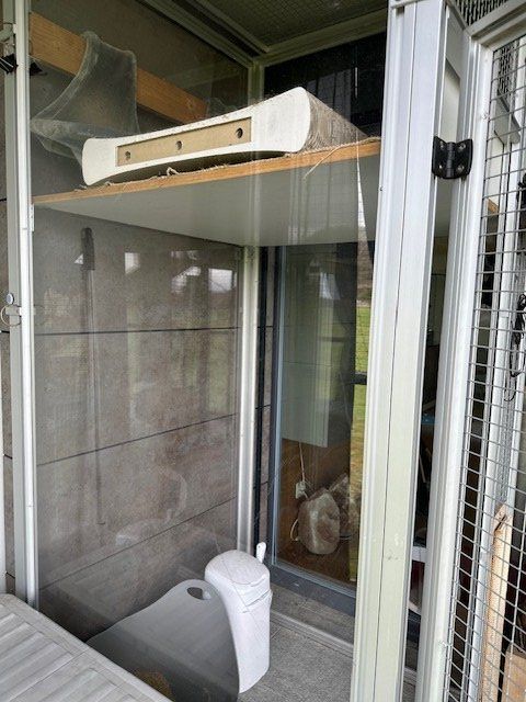Griglie e Inferriate: Gitter (Katzengitter gebraucht) mit Rampe – Usato da Hausen am Albis venduto da Snapoleon 3