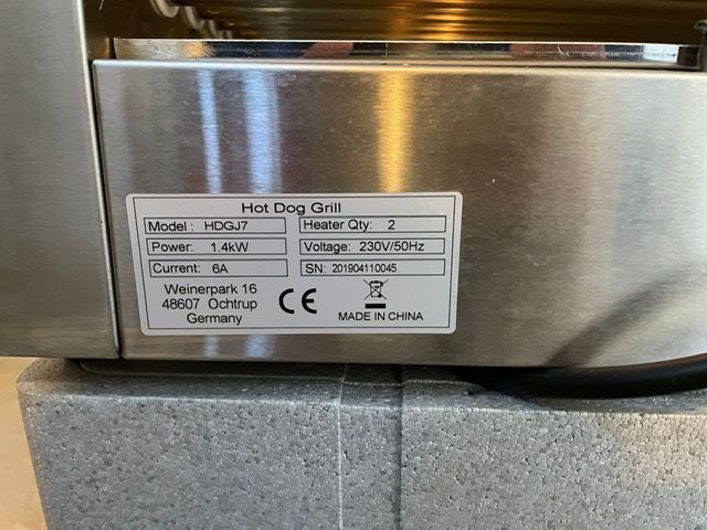 Elettrodomestici da cucina: Hot Dog Grill / Würstchengrill – Usato da Zollikofen venduto da Klausgrblau 2