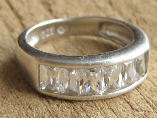 Anelli: Ring Silber 925 Zirkonia / Gr. 54 – Usato da Ermatingen venduto da Decovin 4