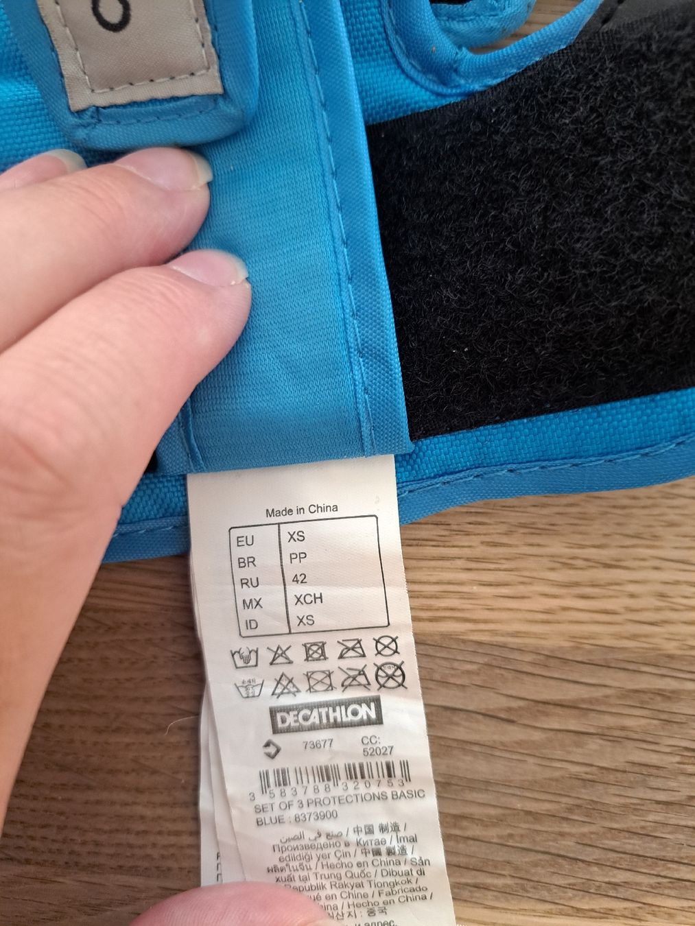 Decathlon Protections: Schoner Set Gr.XS – D'occasion à Münsingen par chrigu212 1