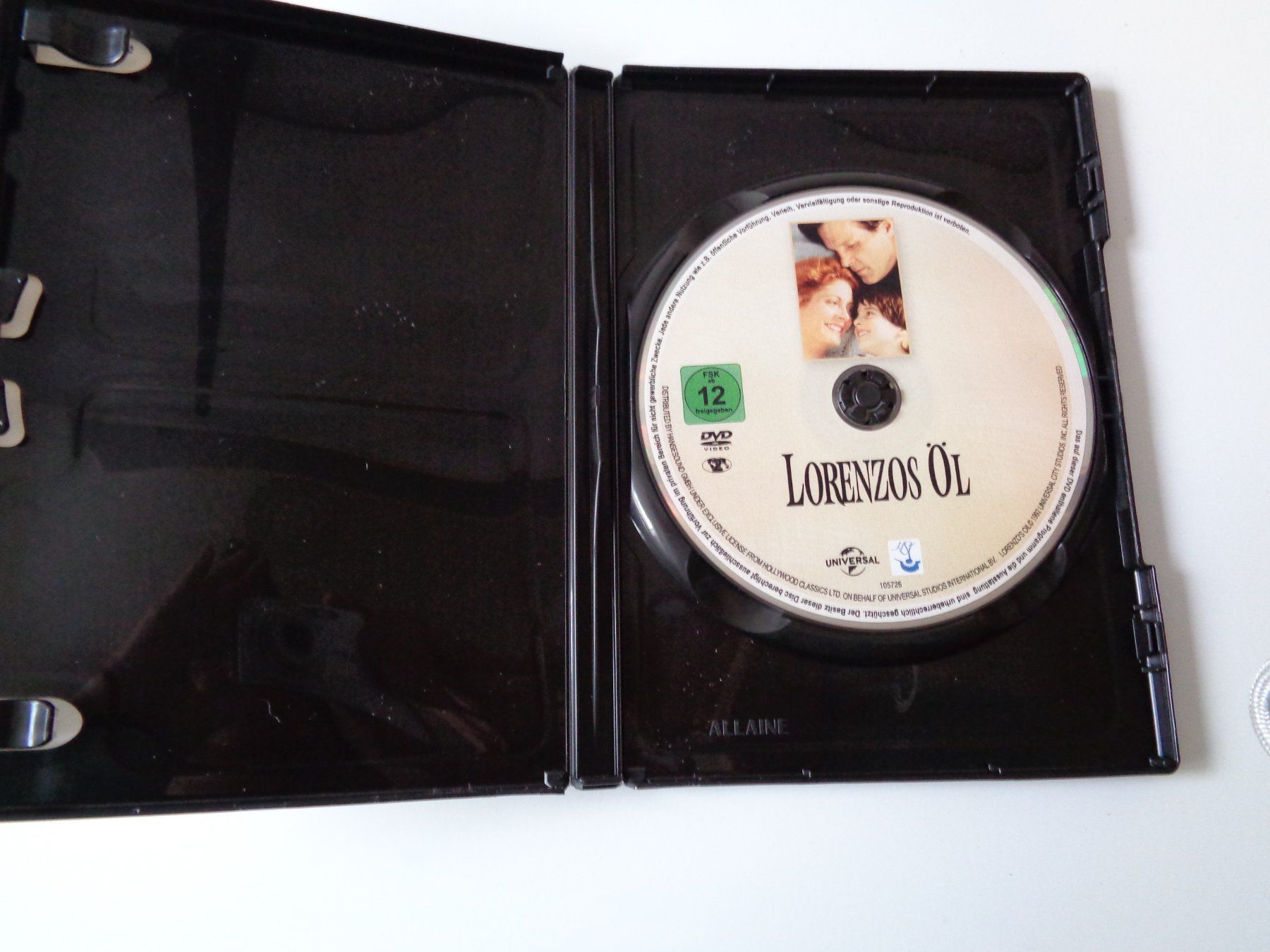 Tutti i DVDs: Lorenzos Öl. Eine wahre Geschichte. DVD, mit Nick Nolte – Usato da Wiesendangen venduto da Gullfoss 2