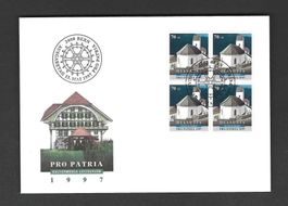 FDC Pro Patria Viererblock 1997