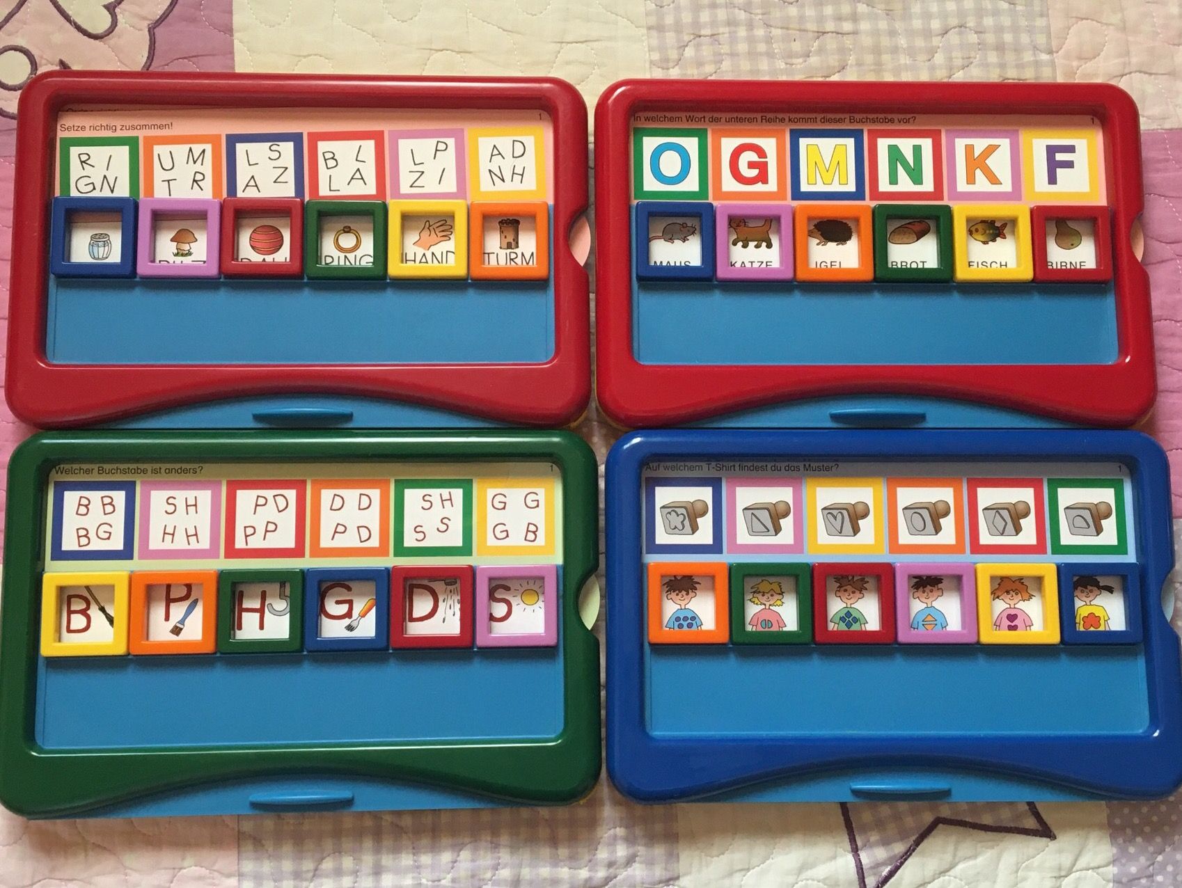 Giochi: 4 Steckfix- das Lernspiel mit Farbkontrolle – Usato da Löhningen venduto da Chimae67
