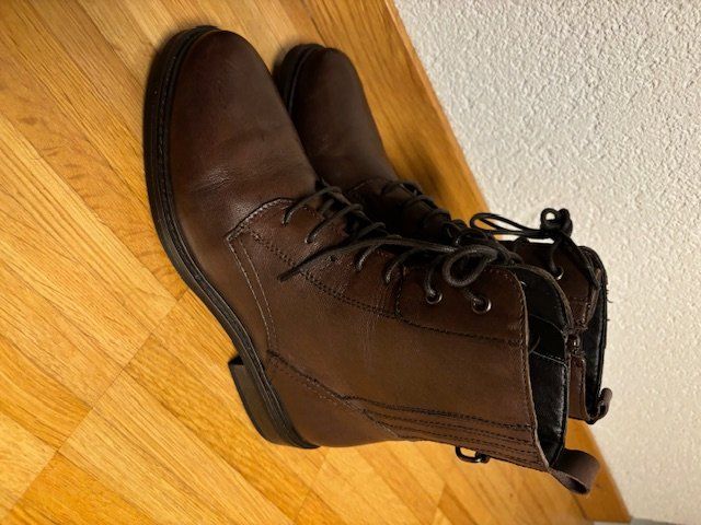 Scarpe da donna: Stiefelette Leder Braun Grösse 36 – Usato da Bülach venduto da Gluecksgriff 1
