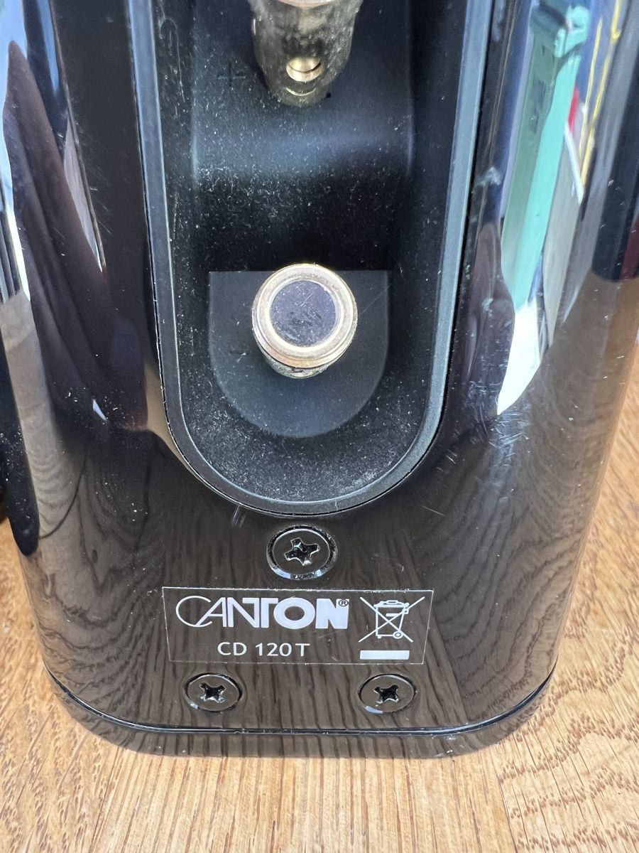 Canton Casse acustiche: Canton CD 120T Rearlautsprecher, Schwarz – Usato da Huttwil venduto da luk_9tdh 2